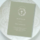 Recherche de 11x16 baptême invitations Bleu