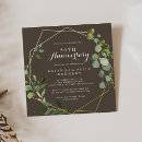 Search for 50th square square wedding anniversary invitations Classic fancy script typography