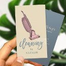 Search for vacuum cleaner business cards Housekeeping