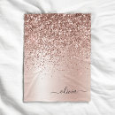 Search for rose gold blankets Blush pink