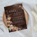 Search for fall in love pumpkin invitations Country