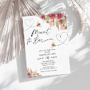 Recherche de bee bridal shower invitations Fleur sauvage