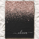 Search for glitter blankets Girly