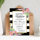 Search for floral surprise birthday invitations Party