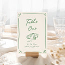 Search for vintage table cards Typography