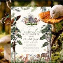Search for enchanted forest baby shower invitations Butterfly