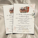 Search for 5x7 book lovers invitations Watercolor