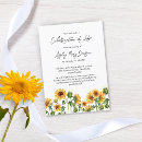 Search for sunflower celebration of life invitations In loving memory