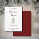 Search for evergreen christmas invitations Pine tree