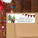Search for happy camper return address labels Watercolor