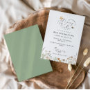 Recherche de abeille de bébé invitations Fleur sauvage