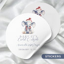 Search for christmas elephant stickers Watercolor