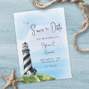 Search for lighthouse save the dates Seaside