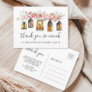 Search for vintage postcards wedding stationery Thank you