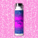 Search for pink glitter water bottles Cute