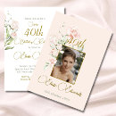 Recherche de blush pink floral invitations Élégant