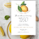 Search for citrus birthday invitations Fruit