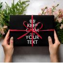 Search for parody wrapping paper Black and white