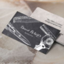 Recherche de typographie antique cartes visite Vintage