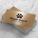 Recherche de pet sitter cartes visite Salon de coiffure