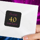 Search for fabulous 40th stickers Fortieth