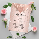 Search for drops invitations Rose gold