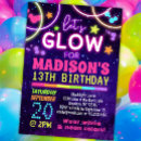 Search for lets glow invitations Neon party