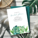 Recherche de simple beach bridal shower invitations Luau