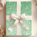 Search for green glitter wrapping paper Girly
