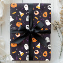 Search for purple spider wrapping paper Spooky