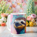 Search for exotic animal mugs Watercolor