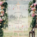 Search for boy girl baby shower posters Baby in bloom