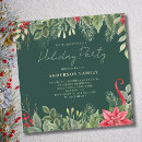 Search for poinsettia christmas invitations Classic