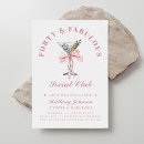 Search for forty and fabulous 40th birthday invitations Pink