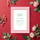 Search for red and green wedding invitations Elegant