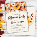 Search for autumn retirement invitations Modern