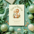 Search for prehistoric birthday invitations Dinosaur one a saurus