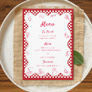 Search for gingham menus Modern