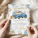 Search for pumpkin farm birthday invitations Our little pumpkin