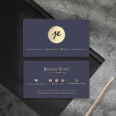 Recherche de je brille cartes visite Monogramme