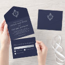 Search for crest wedding invitations Vintage