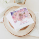 Search for moon and stars napkins Gold foil