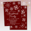 Search for burgundy christmas invitations Festive