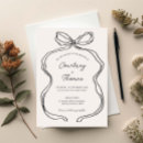 Search for ribbon wedding invitations Elegant