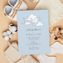 Search for cloudy invitations Blue