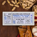 Search for baseball bar bat mitzvah invitations Sports