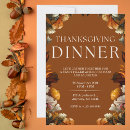 Recherche de brown thanksgiving invitations Dîner d'action de grâces