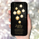 Search for tree christmas invitations Black and gold
