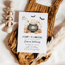 Search for cute spider invitations A baby is brewing