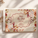Search for burnt orange save the dates Fall autumn